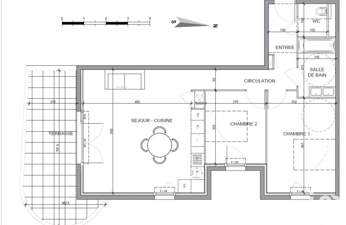 Vente Appartement 3 pièces — photo 2