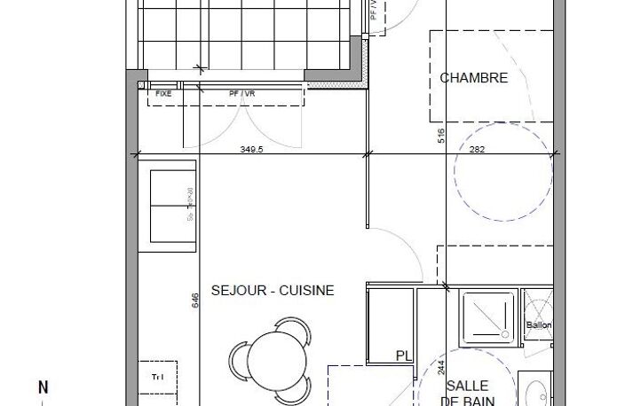 Vente Appartement 2 pièces — photo 3