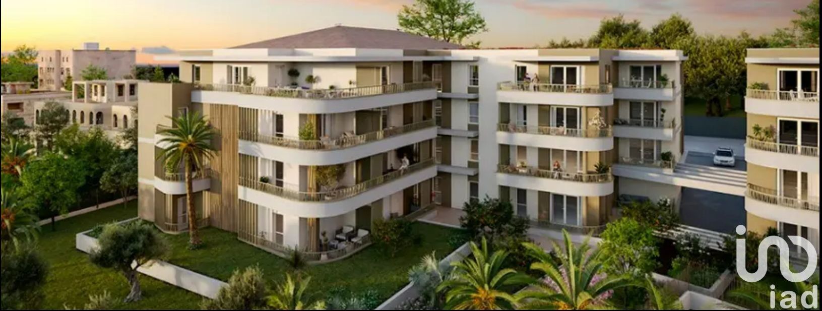 Cagnes-sur-mer - 51m² - 2p. - 1ch.