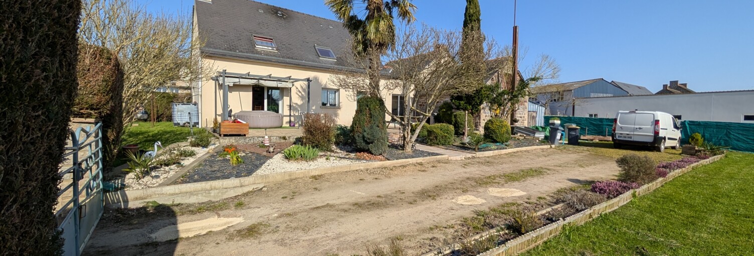 Maison 6 Pièces 152 m² à vendre à La Chapelle-aux-Filtzméens (35190)