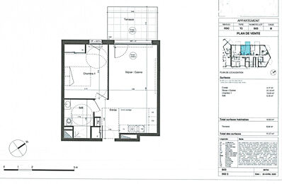 vente appartement 217 000 € à proximité de Locmaria-Plouzané (29280)