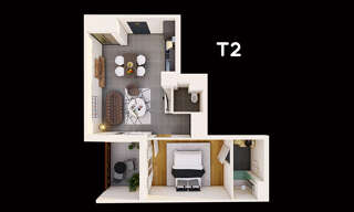 Appartement 2 Pièces 53 m² à vendre à Albi (81000)