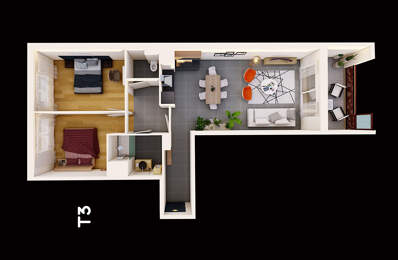Appartement T3 - 72,27m², ALBI GRAND-CENTRE — photo du bien