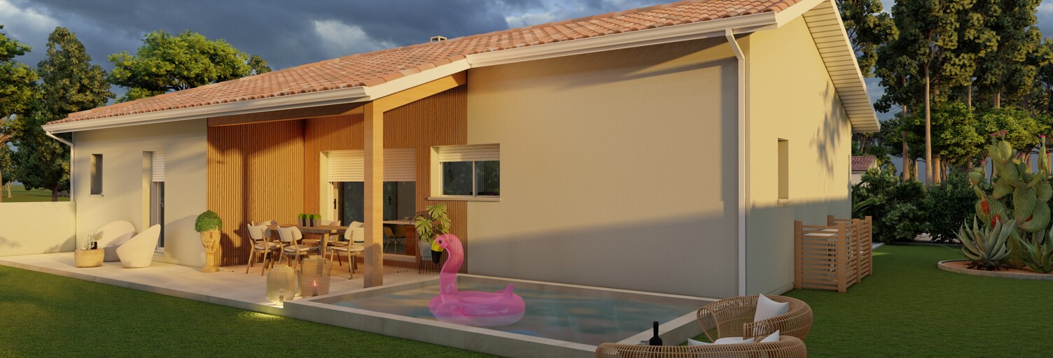 Maison 90 m² à construire Vielle-Saint-Girons (40560)