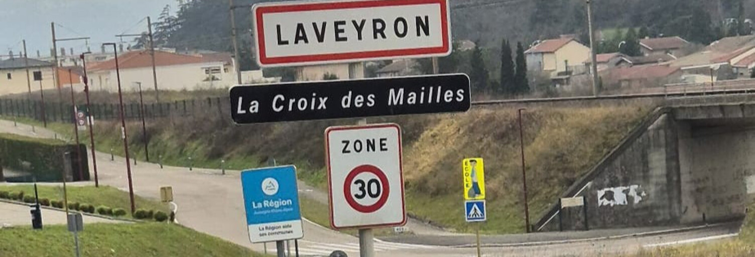 Terrain 1100 m² à construire Laveyron (26240)