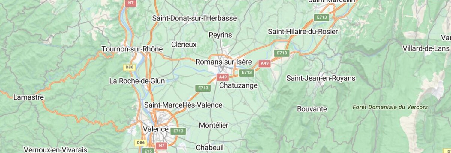 Terrain 633 m² à construire Crépol (26350)