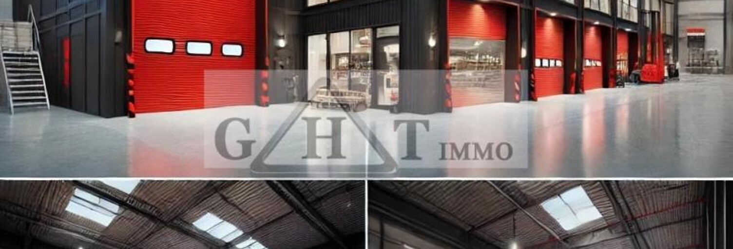 Local industriel  350 m² à louer à Bobigny (93000)