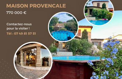 vente maison 770 000 € à proximité de Saint-Victoret (13730)