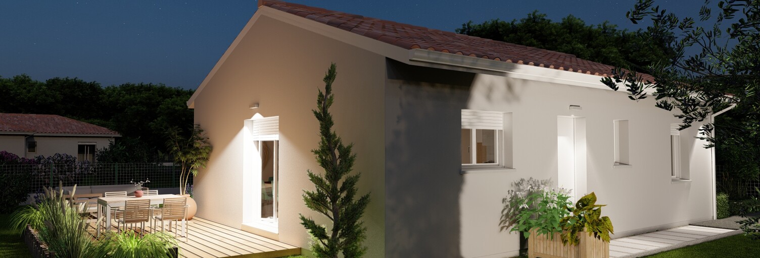 Maison 70 m² à construire Castets (40260)