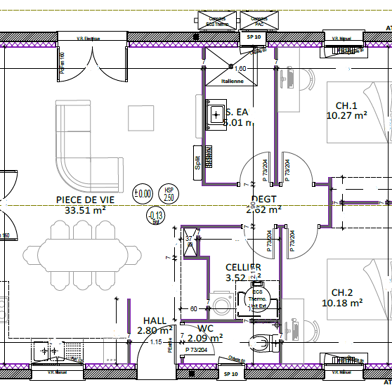 Maison 3 pièces 186000 €