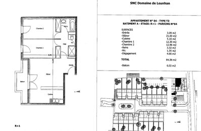 location appartement 871 € CC /mois à proximité de Beautiran (33640)