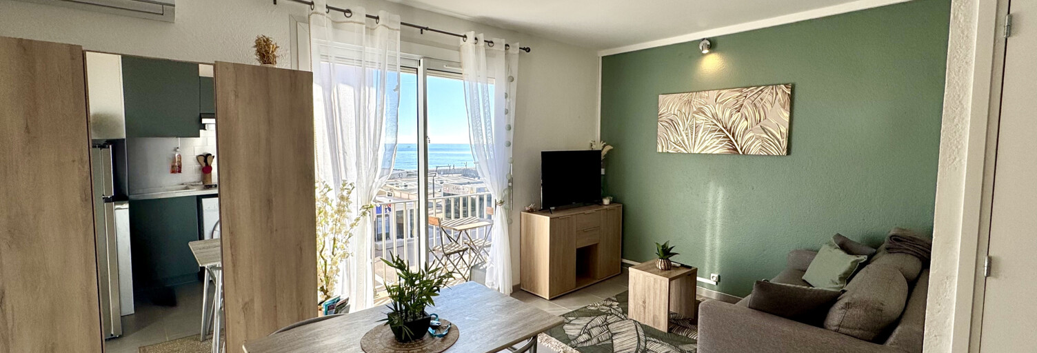 Appartement 2 Pièces 26 m² à vendre à Saint-Cyprien (66750)