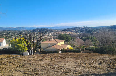 RARE A VALBONNE TERRAIN AVEC SUPERBE VUE DEGAGEE MONTAGNES — photo du bien