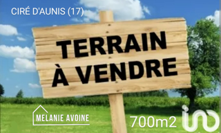 Terrain  700 m² à vendre à Ciré-d'Aunis (17290)