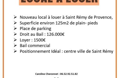 location commerce 126 000 € CC /mois à proximité de Cavaillon (84300)