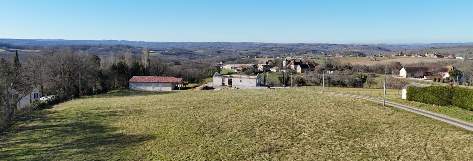 Terrain  2713 m² à vendre à Dégagnac (46340)
