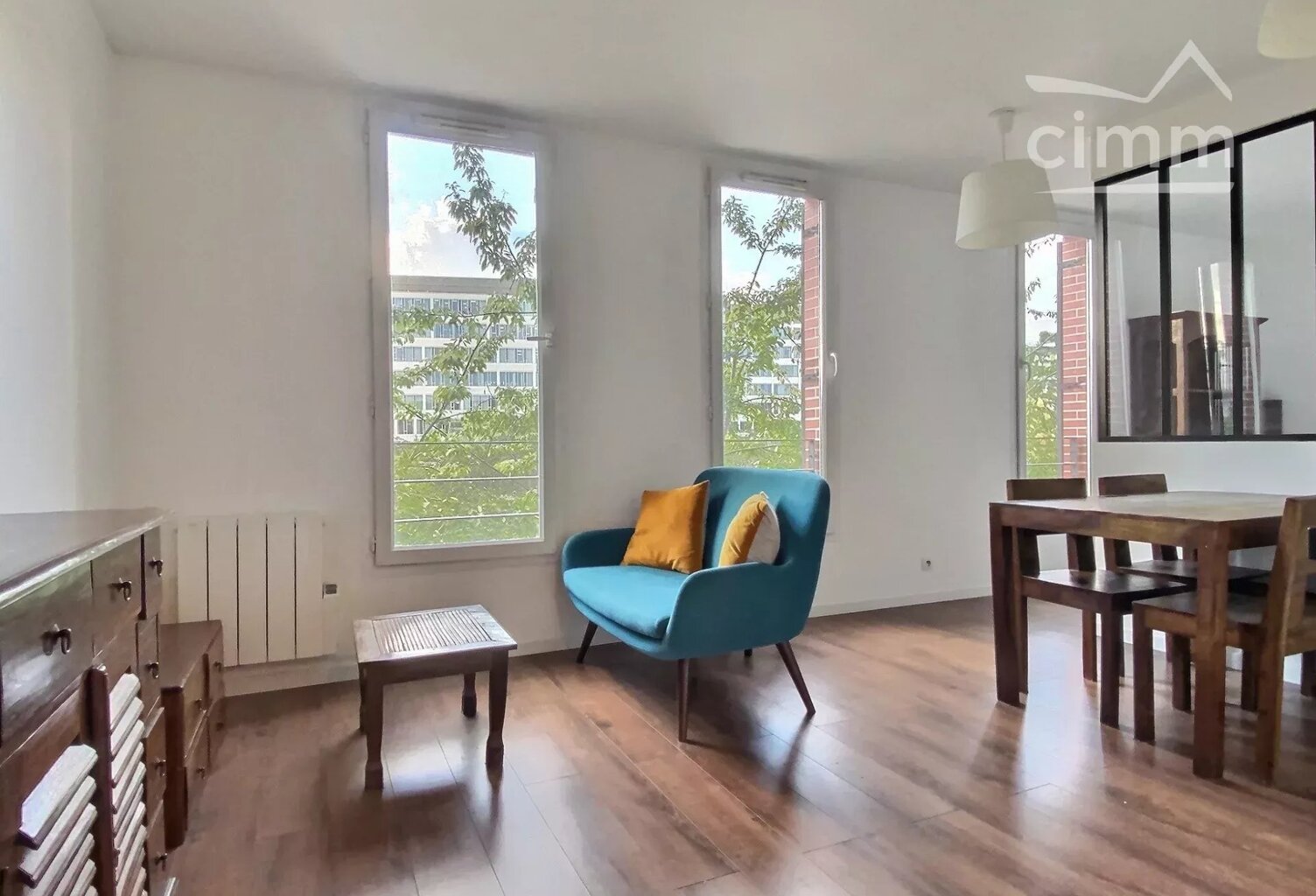 Appartement studio  idéalement situé vue sur parc — photo 1