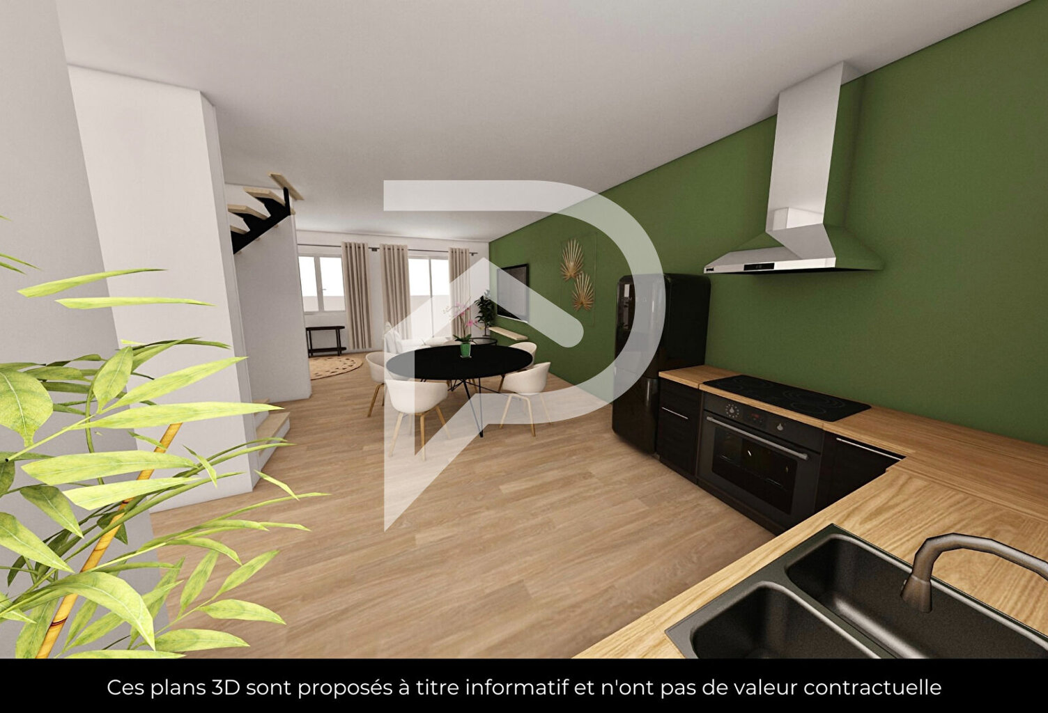 Pertuis - Maison T4 de 105 m2  hab avec jardin — photo 1