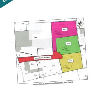 Terrain  63000 €