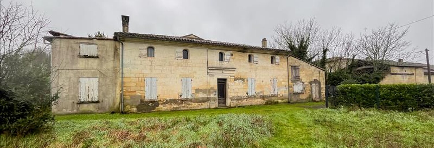 Maison 6 Pièces 205 m² à vendre à Saint-Denis-de-Pile (33910)