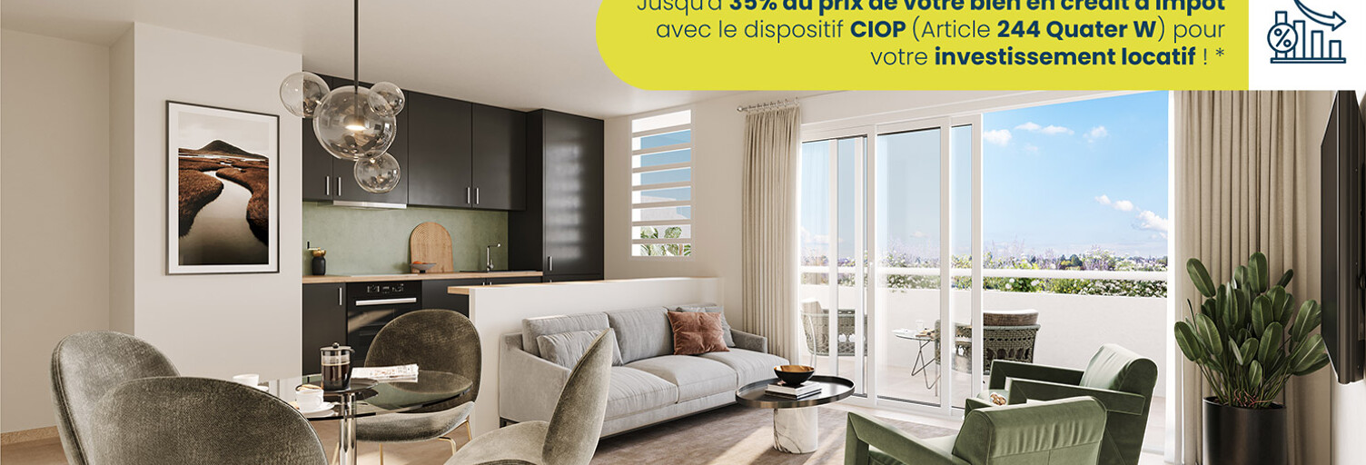 Appartement 2 Pièces 40 m² à vendre à Saint-Pierre (97410)