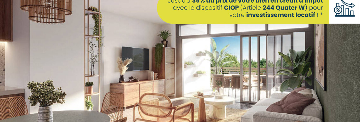 Appartement neuf T2, T3, T4 Pièce 40 à 75 m² à vendre à Saint-Leu (97436)