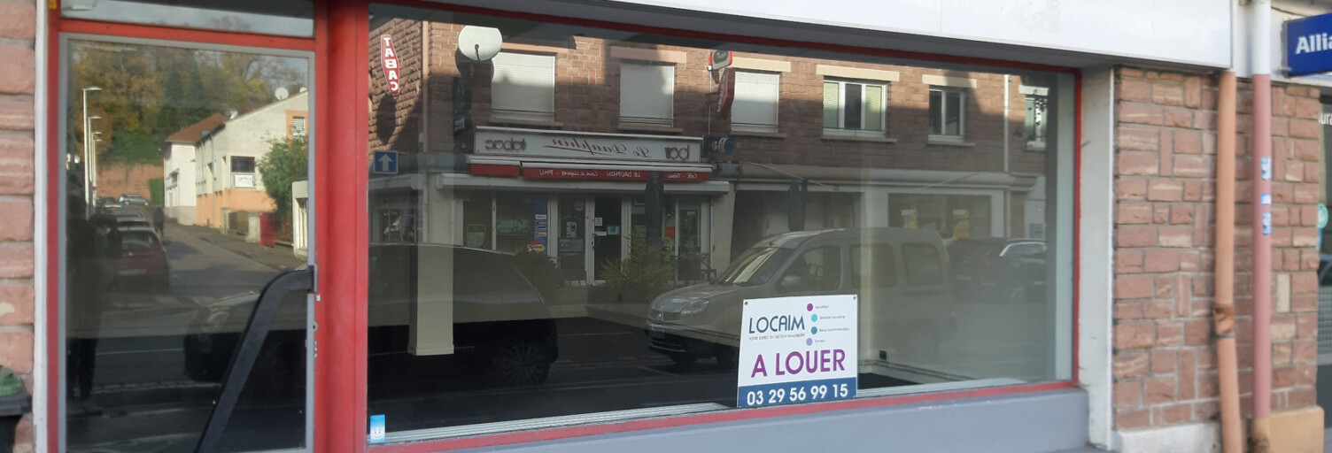 Commerce  70 m² à louer à Saint-Dié-des-Vosges (88100)