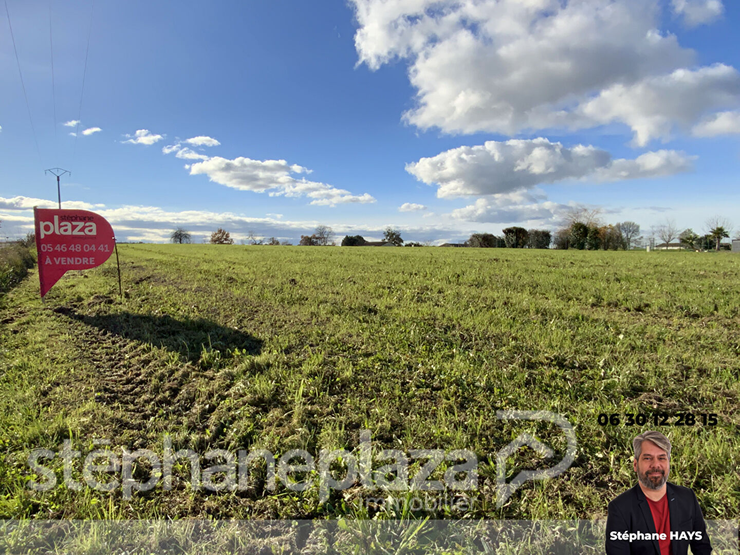 Terrain  à vendre Mérignac 17210