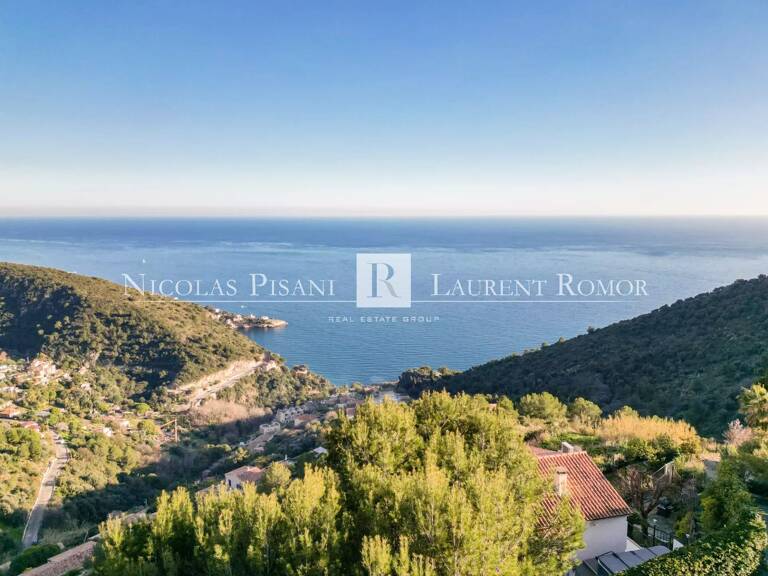 TERRAIN AVEC PERMIS DE CONSTRUIRE DEFINITIF : EZE VUE MER — photo 1