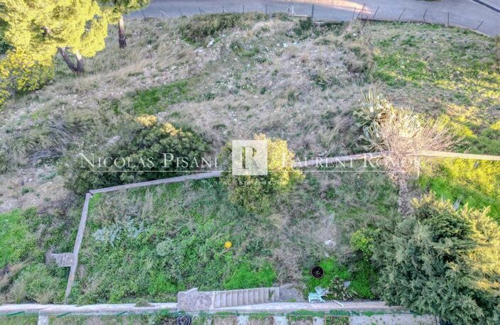 TERRAIN AVEC PERMIS DE CONSTRUIRE DEFINITIF : EZE VUE MER — photo 4