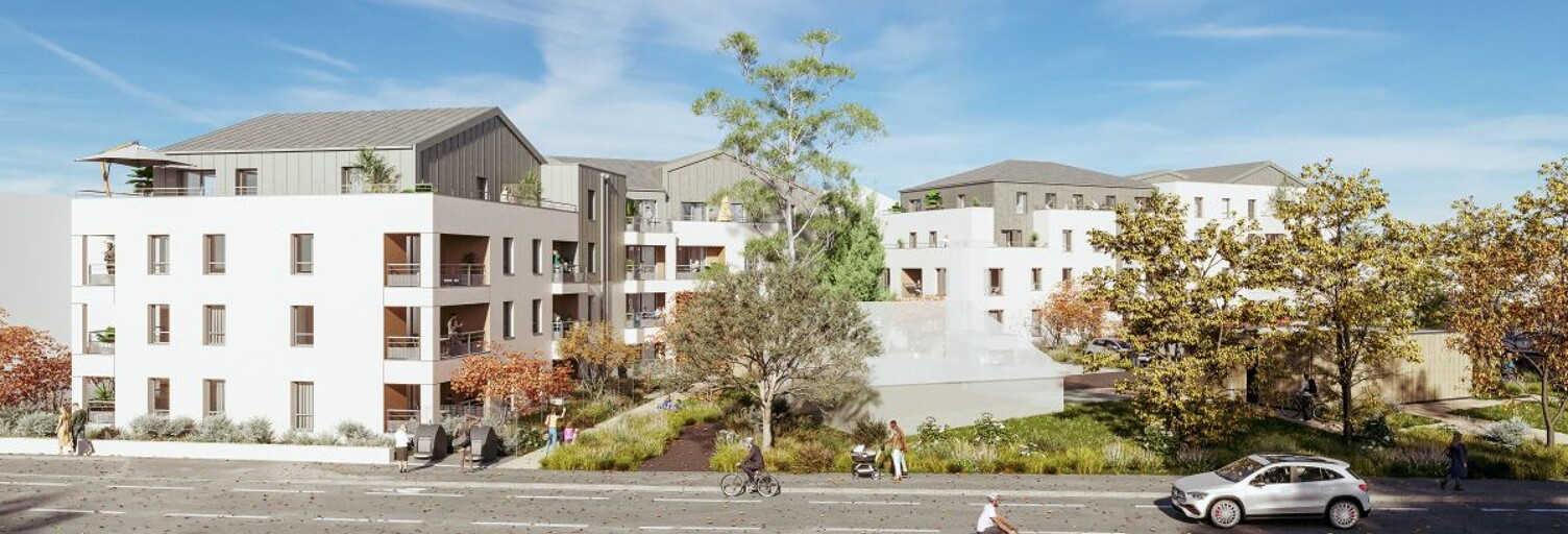 Appartement neuf T2, T3 Pièce 35 à 59 m² à vendre à Saint-Barthélemy-d'Anjou (49124)