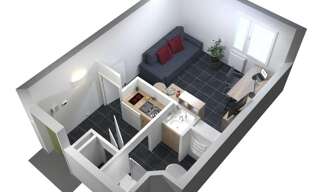 Appartement 2 Pièces 19 m² à vendre à Montpellier (34090)