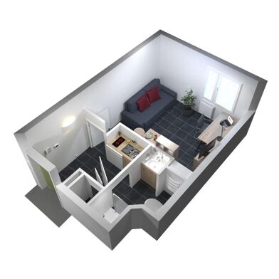 Appartement 2 pièces 81000 €