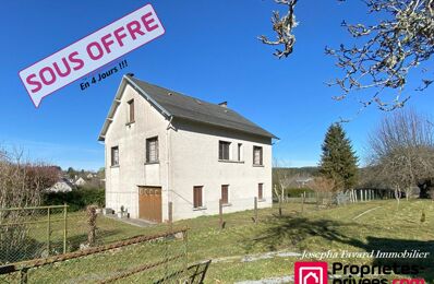 vente maison 136 500 € à proximité de Chamberet (19370)