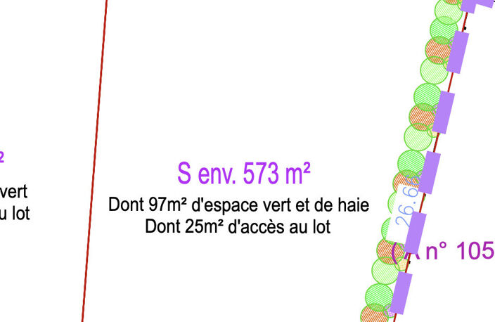 Terrain à bâtir au coeur du massif de Saint Thierry en proximité direct de Reims et des commerces — photo 3