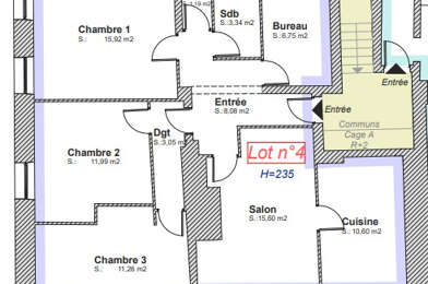 Appartement 4 pièces 99000 €