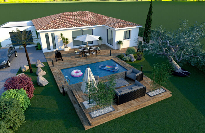 TEYRAN - Villa 5 pièces avec garage. — photo 2