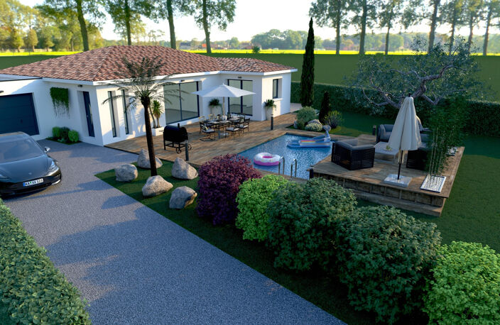 TEYRAN - Villa 5 pièces avec garage. — photo 4