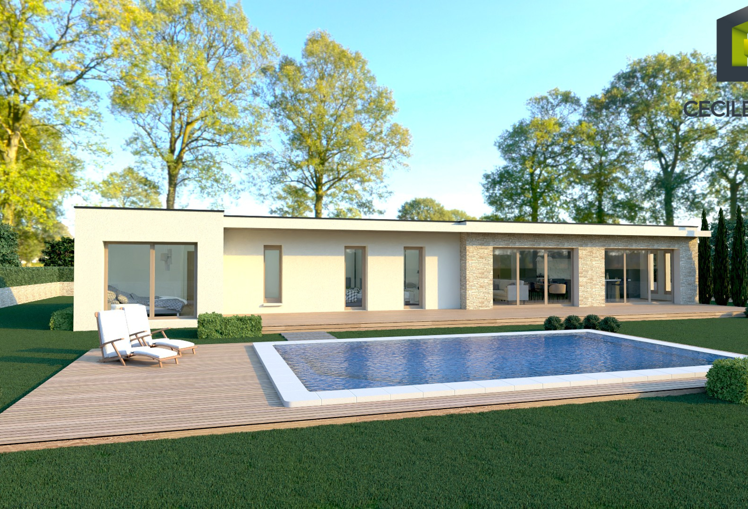 Vente maison à construire 120 m² Saint-Léger-sur-Roanne (42155) — photo 1