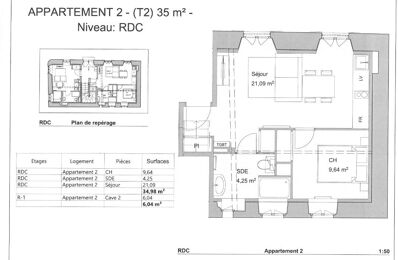 appartement 2 pièces 34 m2 à vendre à Cauterets (65110)