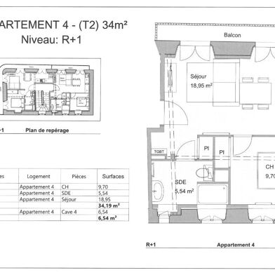 Appartement 2 pièces 178072 €
