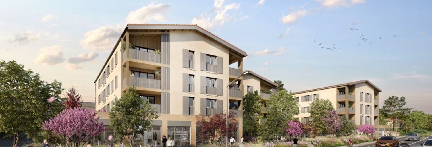 Appartement neuf T1, T2, T3, T4 Pièce 30 à 77 m² à vendre à Sain-Bel (69210)