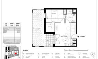 Appartement 2 Pièces 42 m² à vendre à Basse-Goulaine (44115)