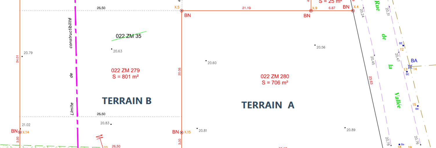 Terrain  706 m² à vendre à Le Bernard (85560)
