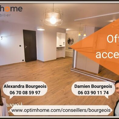 Appartement 2 pièces 59 m²