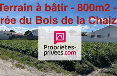 vente terrain 517 500 € à proximité de La Barre-de-Monts (85550)