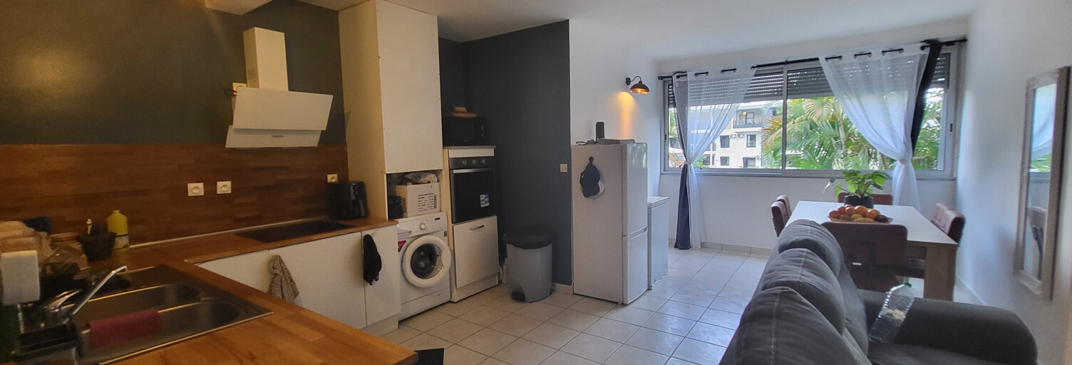 Appartement 2 Pièces 44 m² à vendre à Saint-Denis (97400)