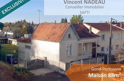 vente maison 190 000 € à proximité de Gond-Pontouvre (16160)