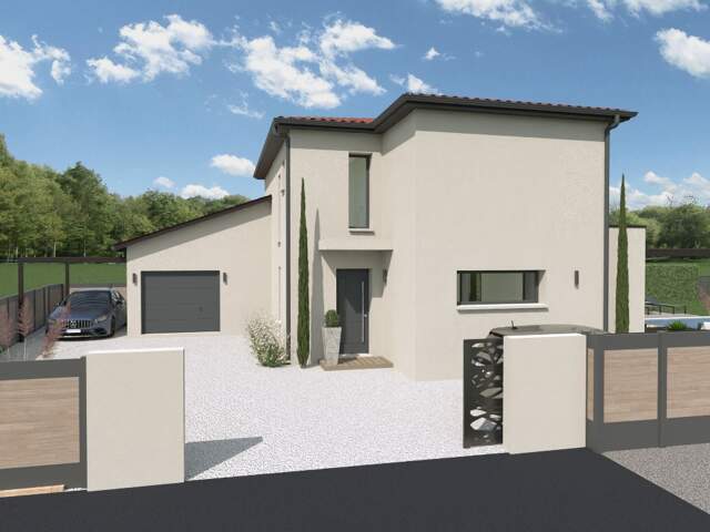 Maison 6 pièces 126 m² à Dommartin — photo du bien