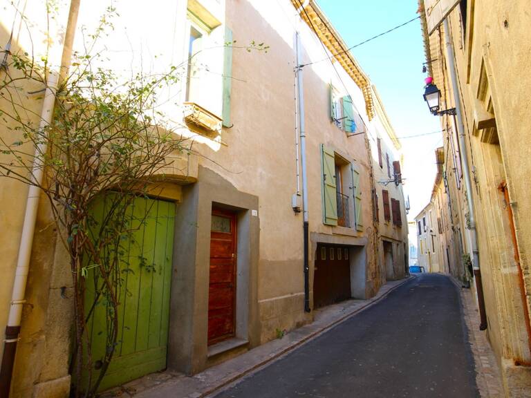 Maison Familiale avec cour jardin au Cur Historique de Murviel-lès-Béziers   — photo 1
